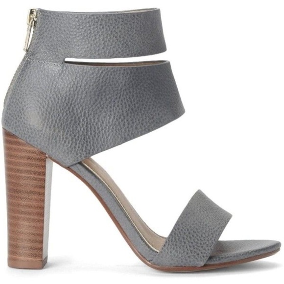SPLENDID Leather Jessa Cutout Cuff Heeled Sandals - Picture 1 of 10